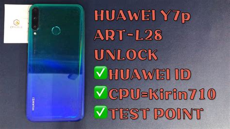 Huawei Y7part L28 Unlock Frp By Hw Tool Youtube