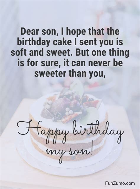 100 Birthday Wishes For Son Happy Birthday Quotes And Messages Funzumo