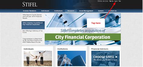 Stifel Investment Account Online Login Cc Bank
