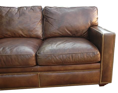 Sofas and couches by ashley homestore. Distressed Leather Sectional - HomesFeed