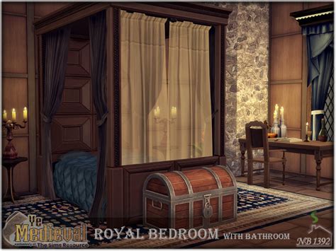 The Sims Resource Ye Medieval Royal Bedroom Cc Only Tsr