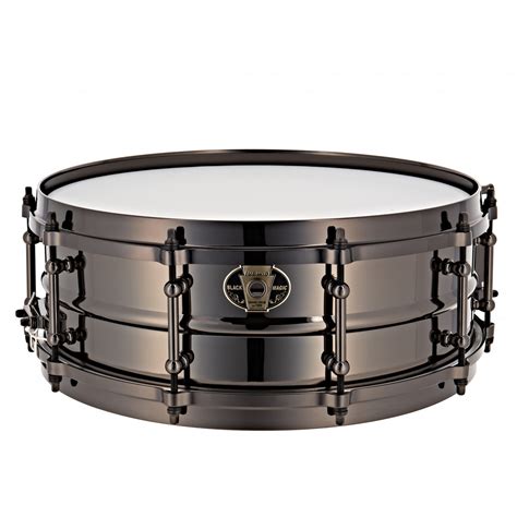 Disc Ludwig 14 X 55 Black Magic Beaded Brass Snare Drum Gear4music