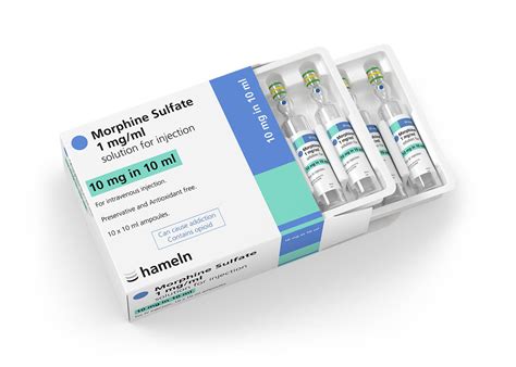 Uk Morphine 1 Mg Ml 10 Mg In 10 Ml 3267 Hameln Pharma