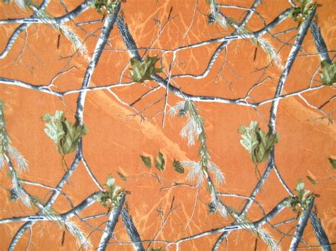 60 Real Tree Camouflage Fleece Orange Marshall Dry Goods Company