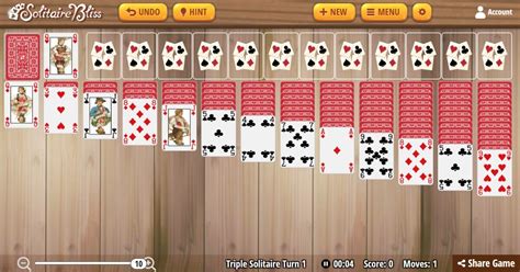 Check spelling or type a new query. Solitaire Bliss - Triple Klondike Solitaire Turn One