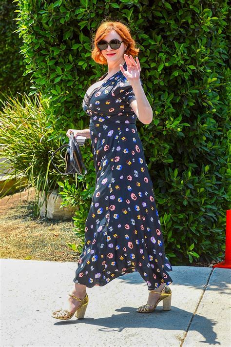 Christina Hendricks â Instyle Day of Indulgence Party in Los Angeles