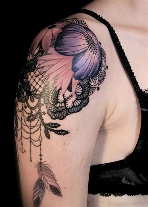 Feminine Shoulder Tattoo Tattoos Designs