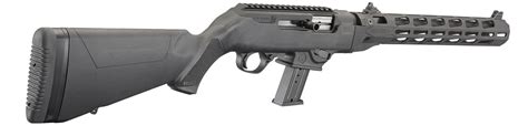 Ruger Pc Carbine 9mm Threaded Fluted Barrel Wm Lok Handguard Fixed