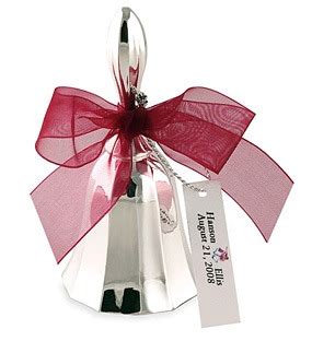 worldfashiontribe: silver wedding bells pictures