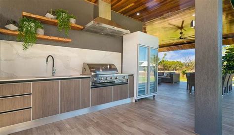 Outdoor kitchen cabinet solutions provide a stylish and functional space fit for storing all your outdoor dishes and grill accessories. Tips on Creating a Beautiful Outdoor Kitchen - Look ...