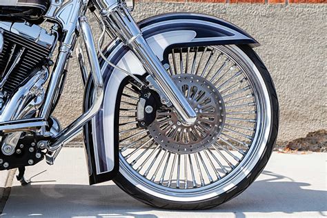 What is the warranty for the product? 2014 Harley Davidson Road King Wire Wheel - Lowrider