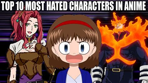 Top Ten Most Hated Anime Characters By Darthplegias On Deviantart Zohal