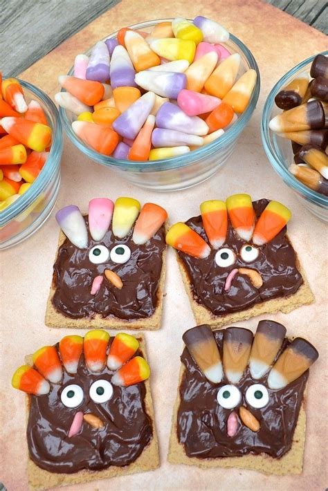 Candy Corn Thanksgiving Turkey Snack for Kids ...