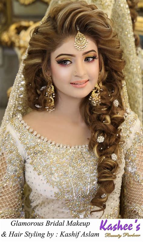 Kashees Beautiful Bridal Hairstyle And Makeup Beauty Parlour