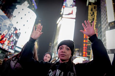 I Can T Breathe Eric Garner Protesters March From New York S Times