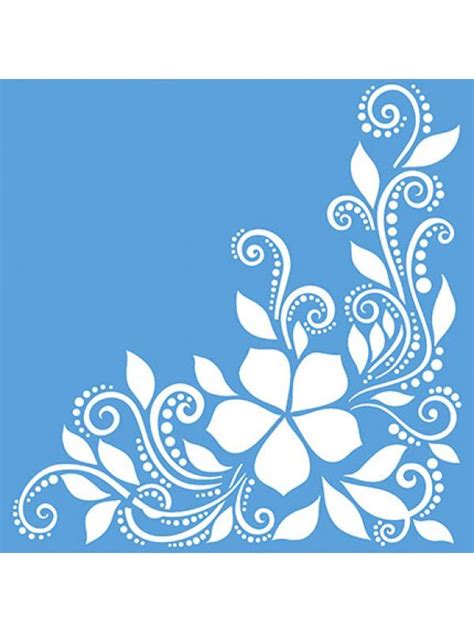 Stencil floral | Stencil patterns templates, Floral stencil