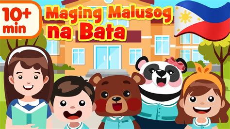Maging Malusog Na Bata Flexy Bear Original Awit Pambata Compilation