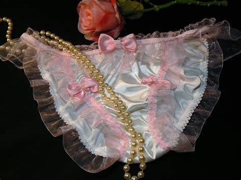 silky satin sissy fun pleasure panties xxl