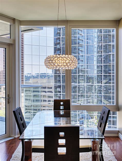 Upscale Dining Area In High Rise Condo Photograph By Andersen Ross Pixels