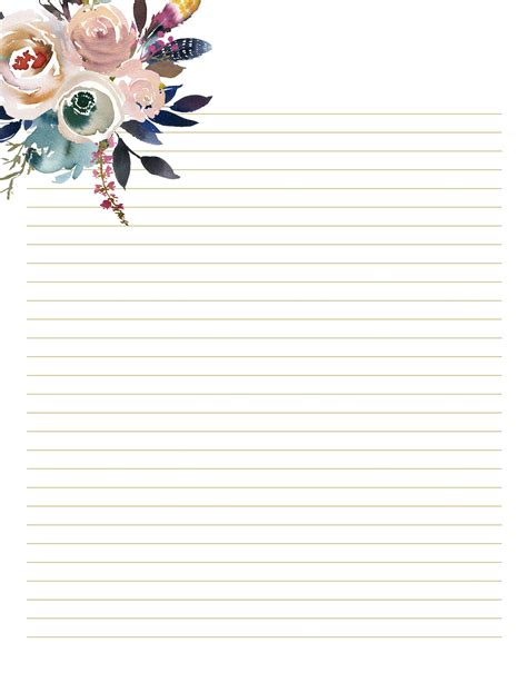 Free Printable Lined Paper 32 Best Printable Lined Paper Free 2021