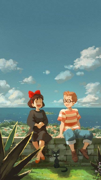 Celebrating the studio's beloved animated films in a new series of stories. Kiki & Tombo - 小半杯奶 : ImaginarySliceOfLife | Studio ghibli ...