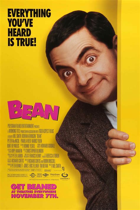 Роуэн эткинсон, робин дрисколл, матильда циглер и др. Bean (1997) | Mr bean movie, Movie posters, Beans