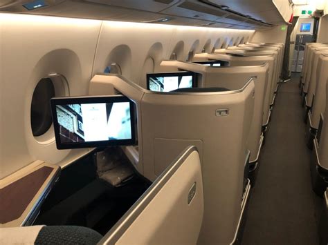 Review Cathay Pacific Business Class A350 900 Brisbane To Hong Kong