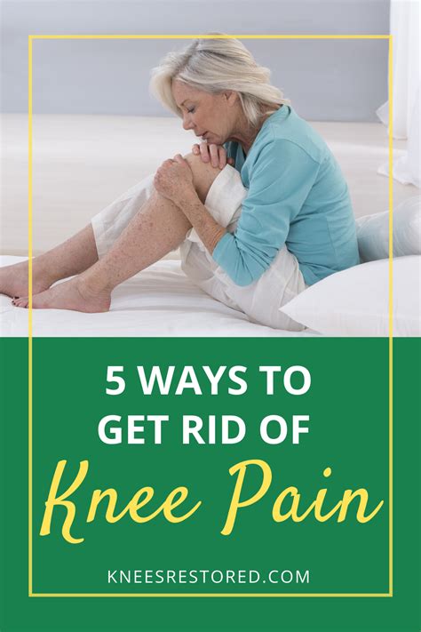 How To Get Rid Of Knee Soreness