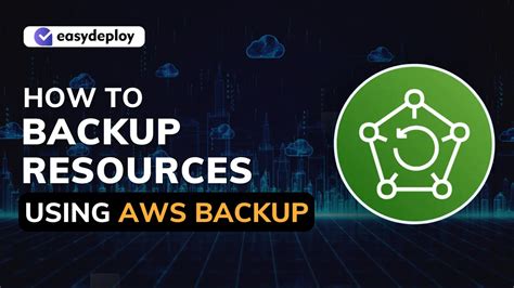 Backup Resources Using Aws Backup Step By Step Process