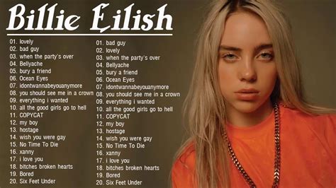 BillieEilish Greatest Hits Full Album Best Of BillieEilish BillieEilish Playlist All Songs