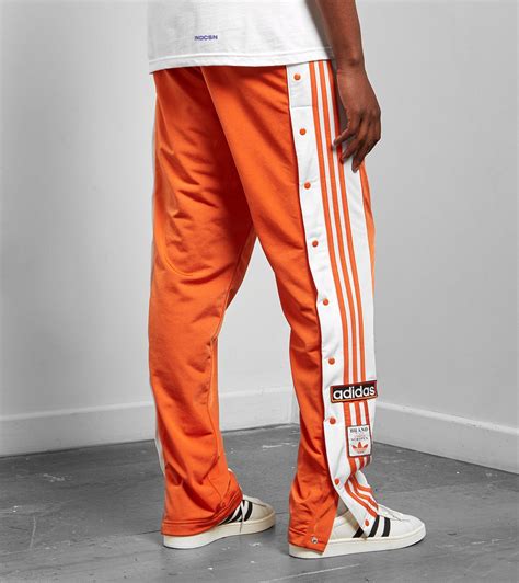 Adidas Originals Adibreak Popper Sweatpants In Orange Dh5750 For Men Lyst