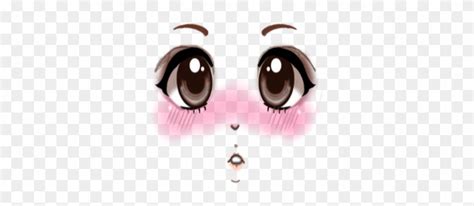 Anime Collection │ Blush Face Png Roblox Blush Free