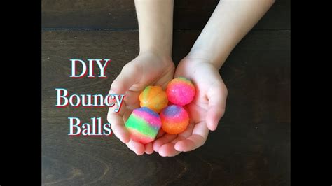 Make Your Own Bouncy Ball Youtube