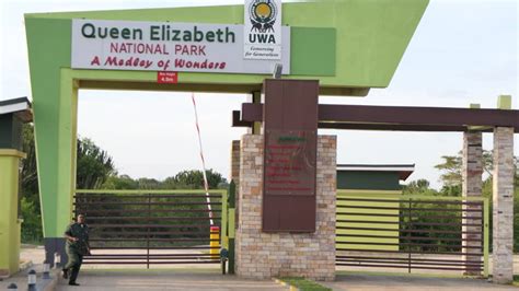 Queen Elizabeth National Park Gates Uganda Wildlife Safari