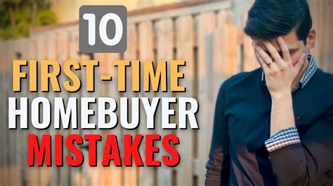 10 Mistakes First Time Homebuyers Make Dont Be Another Statistic