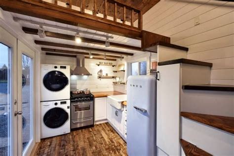 This Is A Rustic Glamour Tiny Home On Wheels Built By Mint Tiny House