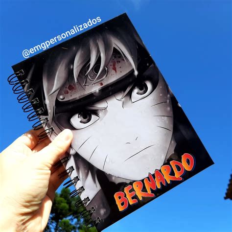 Caderno Naruto Shopee Brasil