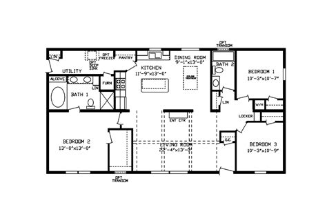 Floor Plan Detail Centennial Homes Of Billings