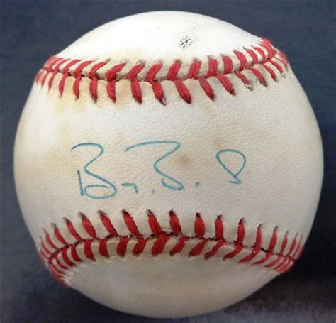 Lot Detail Barry Bonds Autographed Baseball