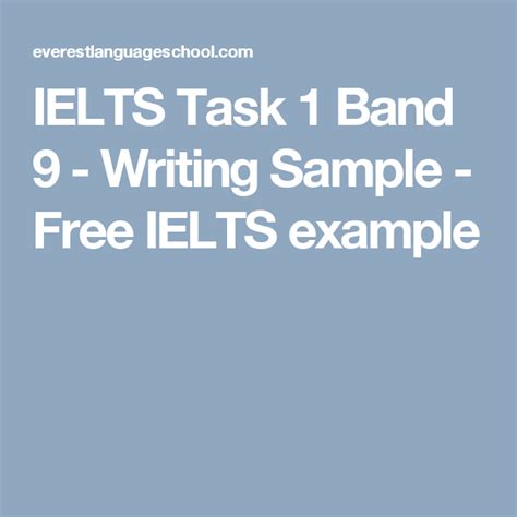Ielts Task 1 Band 9 Writing Sample Free Ielts Example Ielts