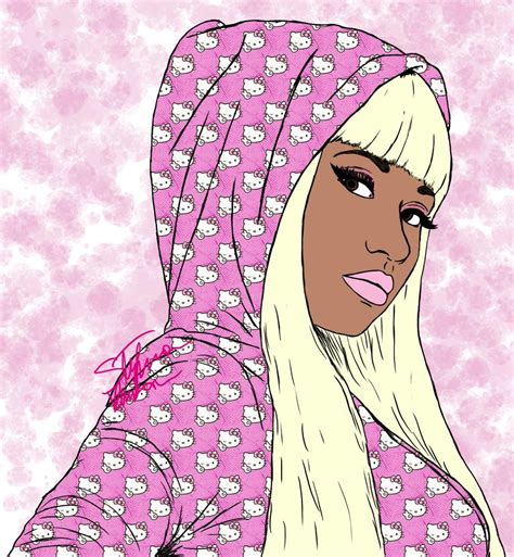Nicki Minaj Cartoon Drawing At Explore Collection