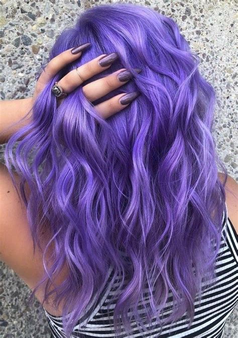 21 Stunning Shades Of Purple Hair Colors In 2018