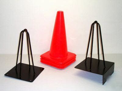 Commercial Grade Safety Cone Holder Vertical Mount