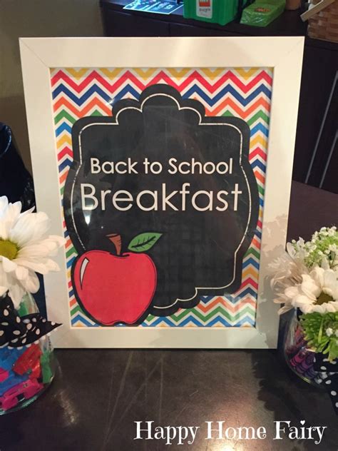 4 Days of Teacher Appreciation Breakfast Ideas - Happy Home Fairy