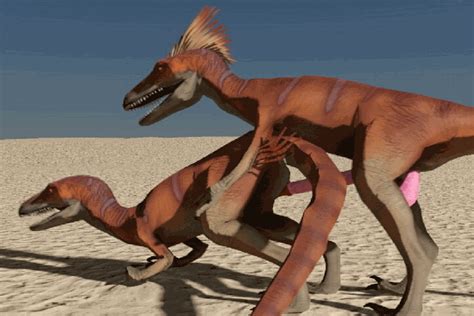 Post Animated Dinosaur Raptor