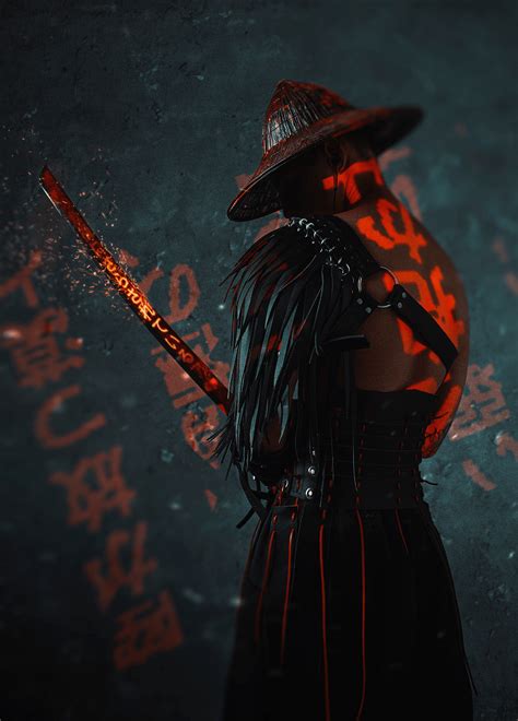 Anime Samurai Pc Wallpaper 4k