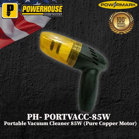 Powerhouse Ph Portvacc 85w Portable Vacuum Cleaner 85w Pure Copper