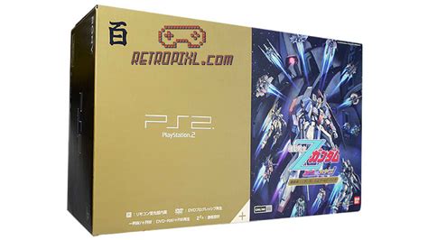 Sony Playstation 2 Ps2 Zeta Gundam Hyaku Shiki Gold Limited Edition