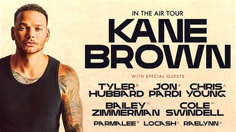 Kane Brown Announces 2024 In The Air Tour The Music Universe