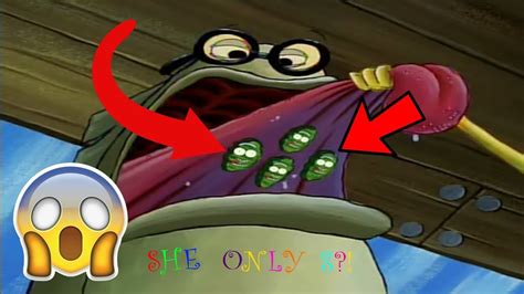 I'll take a double triple bossy deluxe, on a raft, four by four animal style, extra shingles with a shimmy and a squeeze, light axle grease, make it cry, burn it, and let it swim. we serve food here sir. people have tried to recreate the order from bubble bass in spongebob. PICKLE RICK SECRET IN SPONGEBOB SQUAREPANTS - YouTube